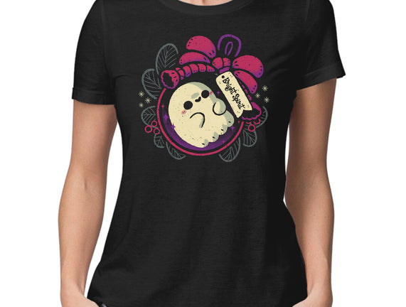 Cute Ghost In Christmas Bauble