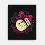 Cute Ghost In Christmas Bauble-None-Stretched-Canvas-xMorfina