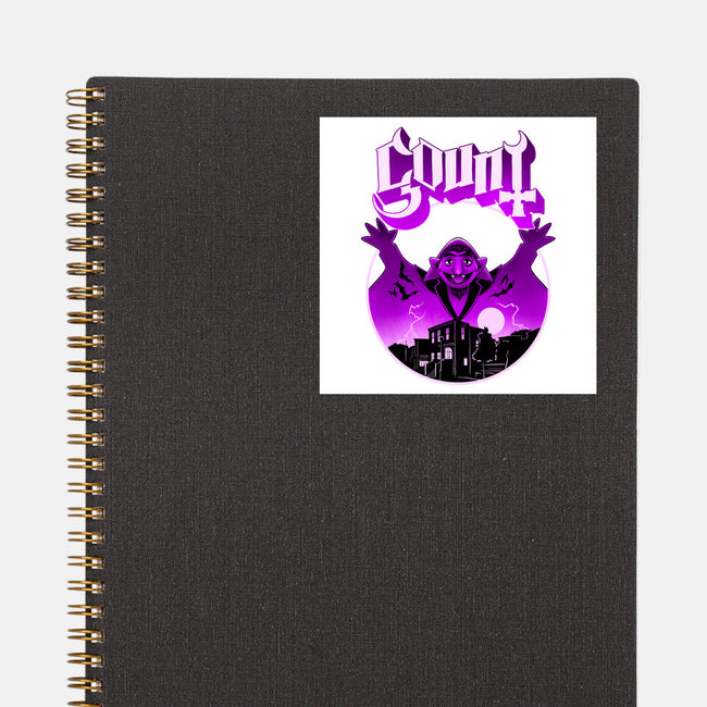 Count Ghost-None-Glossy-Sticker-rmatix