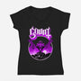 Count Ghost-Womens-V-Neck-Tee-rmatix