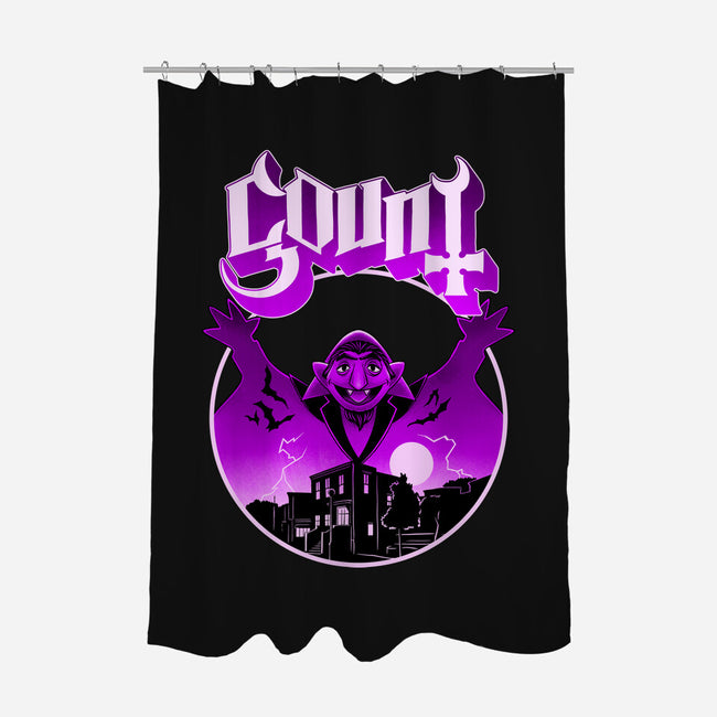 Count Ghost-None-Polyester-Shower Curtain-rmatix