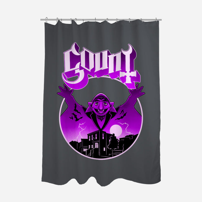 Count Ghost-None-Polyester-Shower Curtain-rmatix