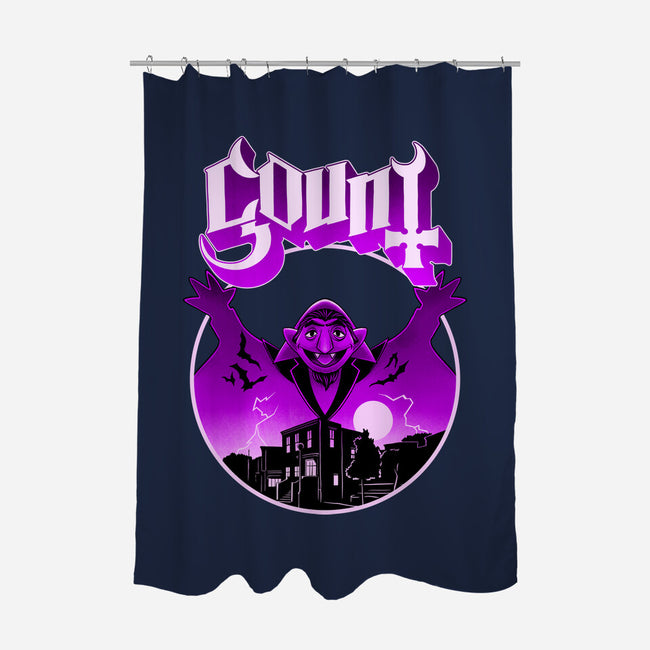 Count Ghost-None-Polyester-Shower Curtain-rmatix