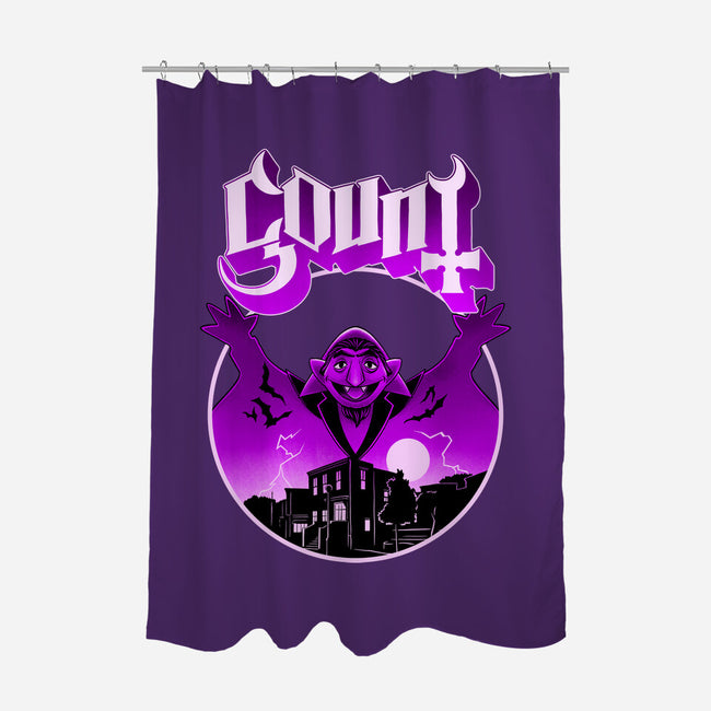 Count Ghost-None-Polyester-Shower Curtain-rmatix