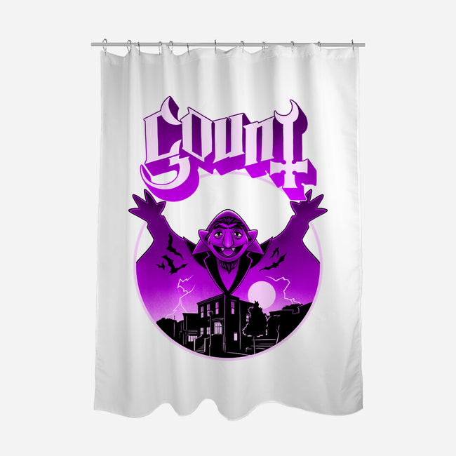 Count Ghost-None-Polyester-Shower Curtain-rmatix