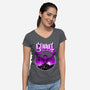 Count Ghost-Womens-V-Neck-Tee-rmatix