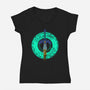 The Decaying Sword-Womens-V-Neck-Tee-rmatix