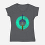 The Decaying Sword-Womens-V-Neck-Tee-rmatix