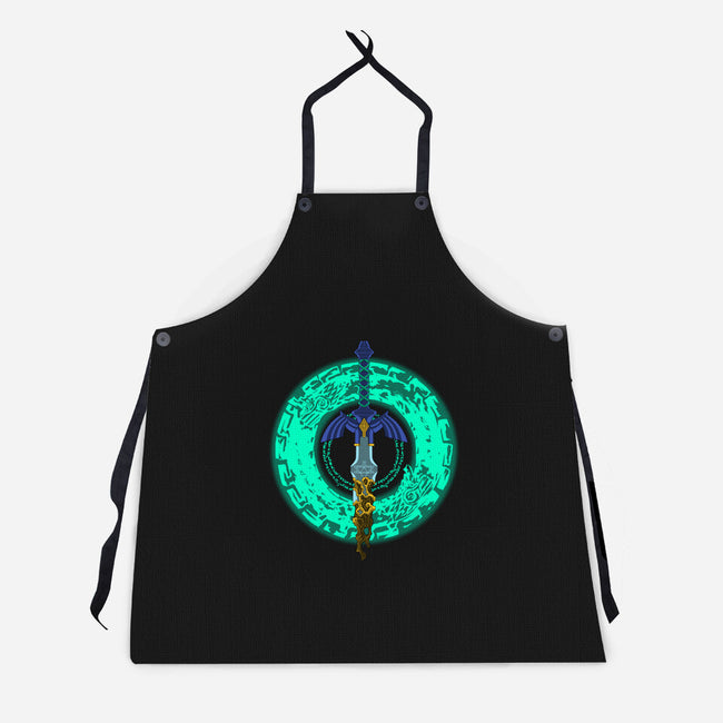 The Decaying Sword-Unisex-Kitchen-Apron-rmatix