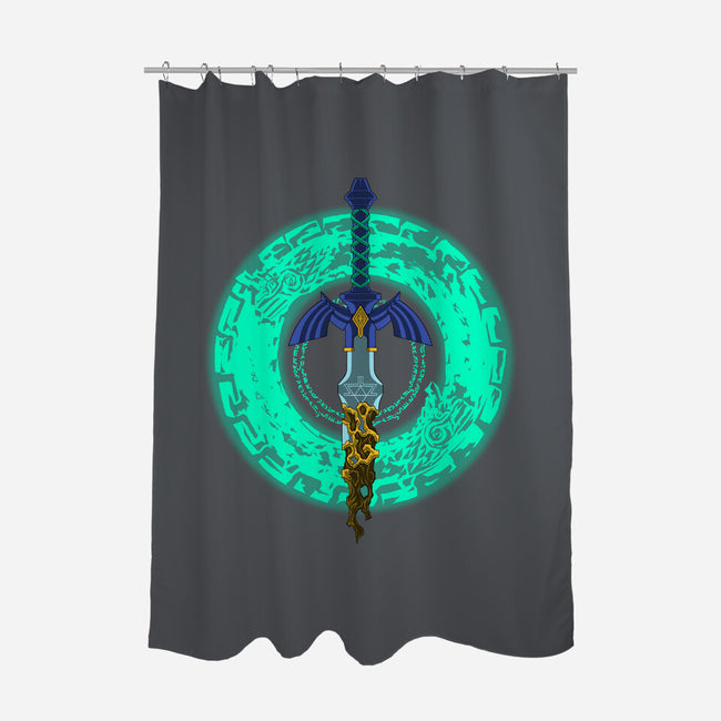 The Decaying Sword-None-Polyester-Shower Curtain-rmatix