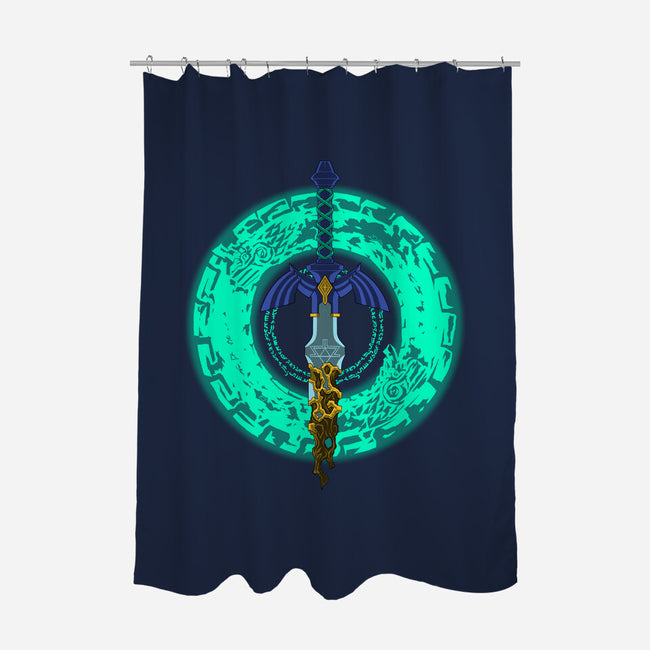 The Decaying Sword-None-Polyester-Shower Curtain-rmatix