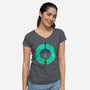 The Decaying Sword-Womens-V-Neck-Tee-rmatix
