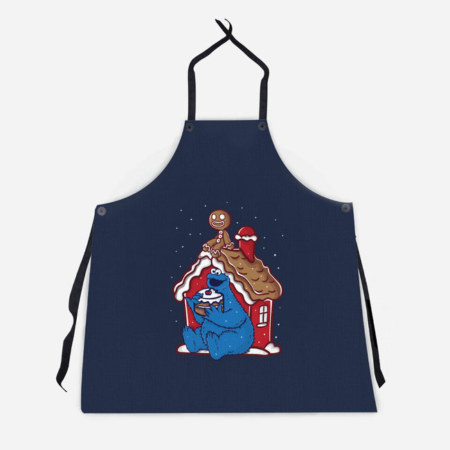 Gingerbread's House-Unisex-Kitchen-Apron-turborat14