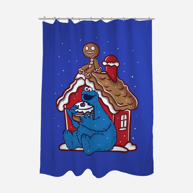 Gingerbread's House-None-Polyester-Shower Curtain-turborat14