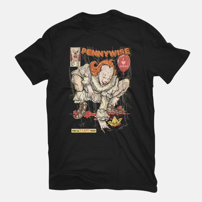 I Love Derry-Youth-Basic-Tee-Green Devil