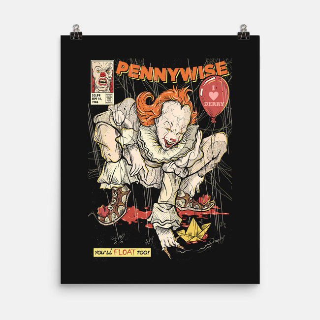 I Love Derry-None-Matte-Poster-Green Devil