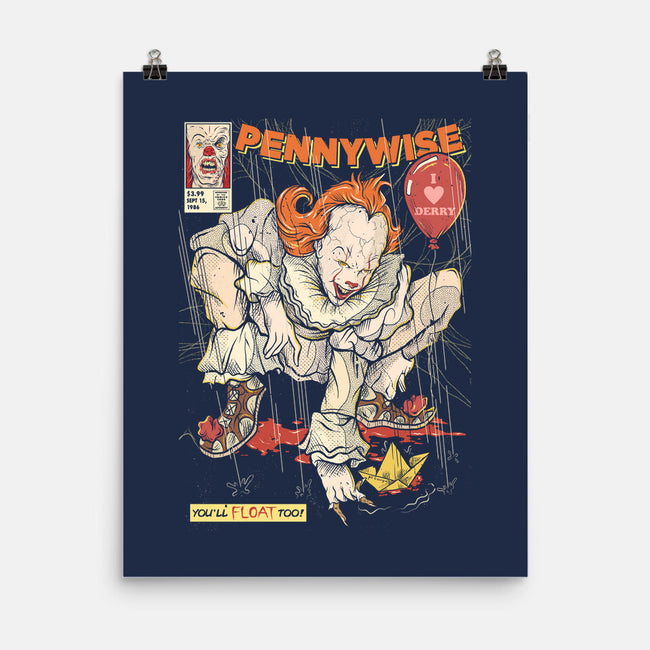 I Love Derry-None-Matte-Poster-Green Devil