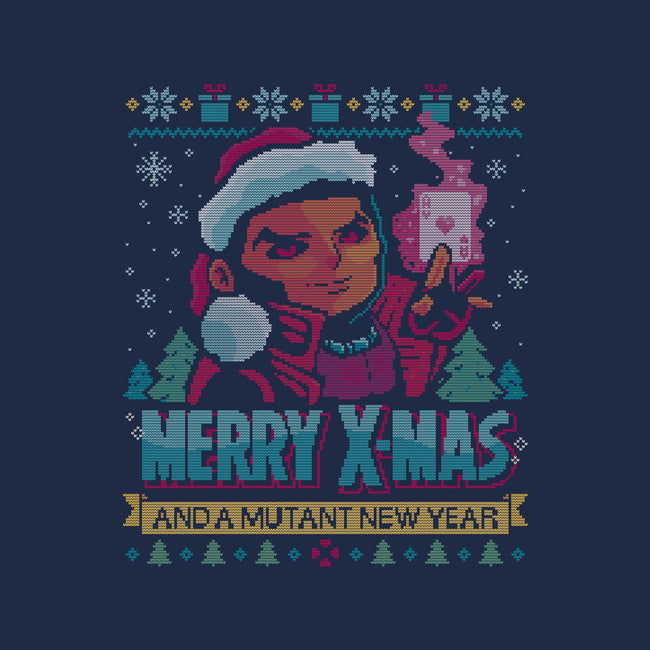 Merry Xmas From A Mutant-Mens-Basic-Tee-teesgeex