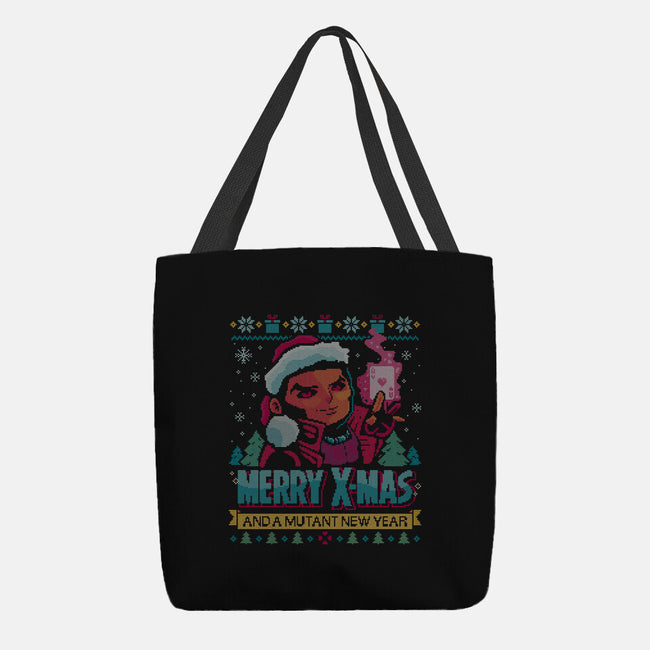 Merry Xmas From A Mutant-None-Basic Tote-Bag-teesgeex