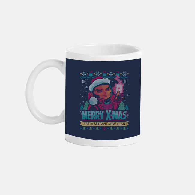 Merry Xmas From A Mutant-None-Mug-Drinkware-teesgeex