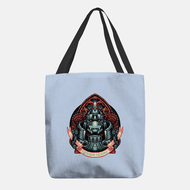 Equivalent Exchange-None-Basic Tote-Bag-glitchygorilla