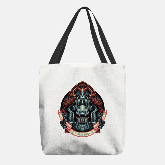 Equivalent Exchange-None-Basic Tote-Bag-glitchygorilla