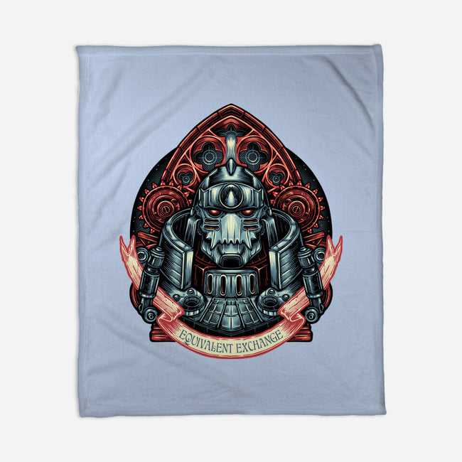 Equivalent Exchange-None-Fleece-Blanket-glitchygorilla