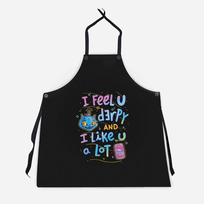 I Feel U Derpy-Unisex-Kitchen-Apron-IdeasConPatatas