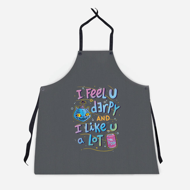 I Feel U Derpy-Unisex-Kitchen-Apron-IdeasConPatatas