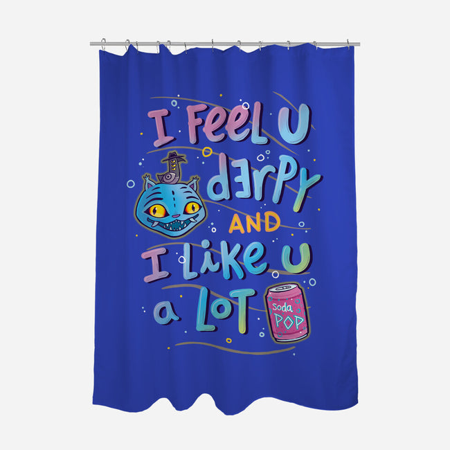 I Feel U Derpy-None-Polyester-Shower Curtain-IdeasConPatatas