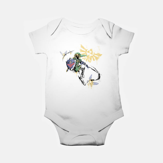 Warrior Graffiti-Baby-Basic-Onesie-Fearcheck