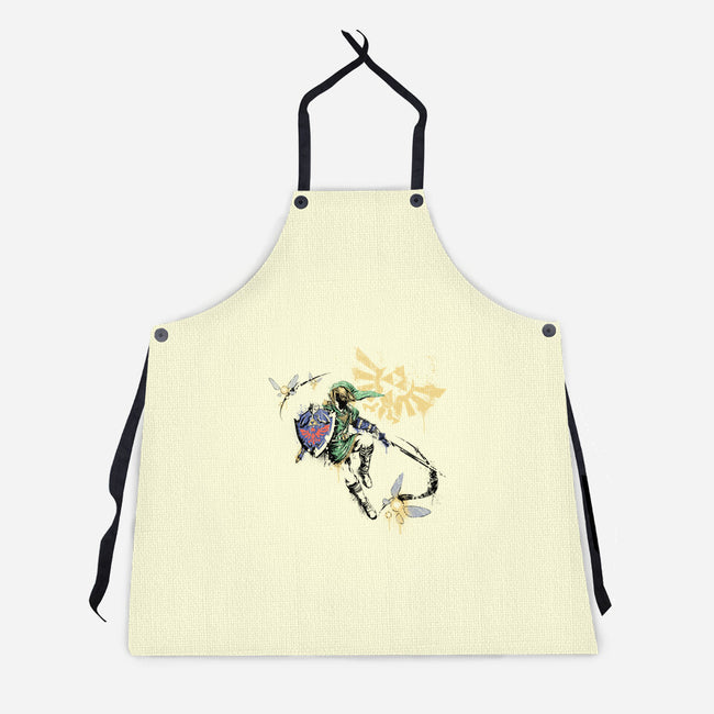 Warrior Graffiti-Unisex-Kitchen-Apron-Fearcheck