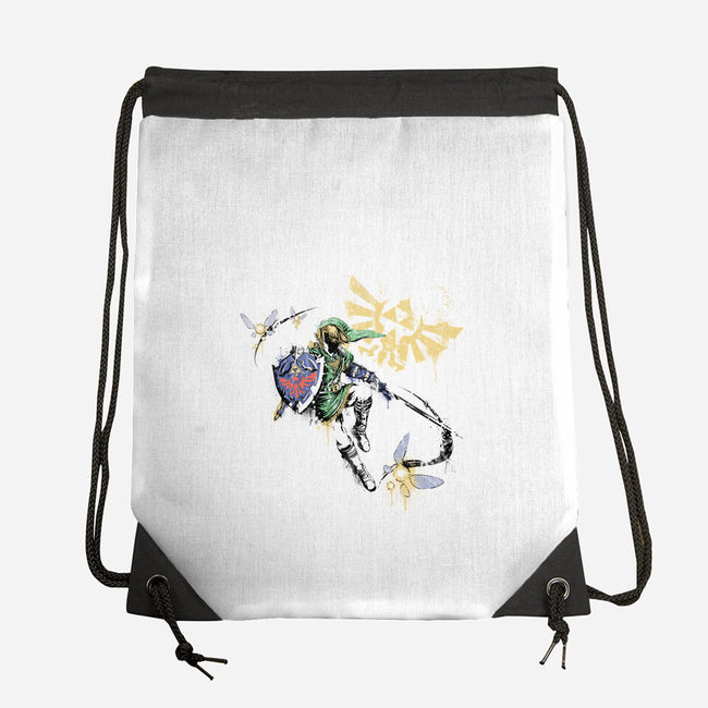 Warrior Graffiti-None-Drawstring-Bag-Fearcheck
