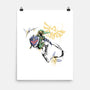 Warrior Graffiti-None-Matte-Poster-Fearcheck