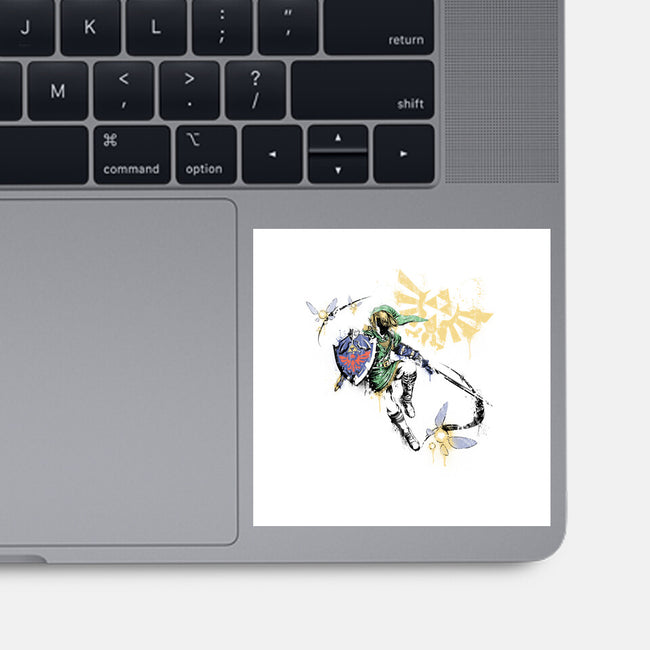 Warrior Graffiti-None-Glossy-Sticker-Fearcheck