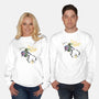 Warrior Graffiti-Unisex-Crew Neck-Sweatshirt-Fearcheck