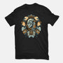 Portrait Of The Creature-Womens-Basic-Tee-glitchygorilla