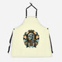 Portrait Of The Creature-Unisex-Kitchen-Apron-glitchygorilla