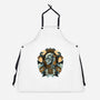Portrait Of The Creature-Unisex-Kitchen-Apron-glitchygorilla