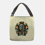 Portrait Of The Creature-None-Adjustable Tote-Bag-glitchygorilla