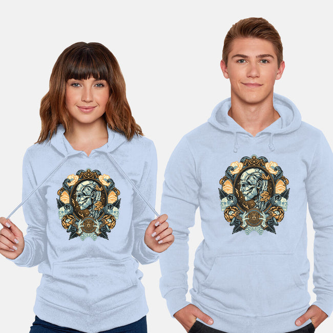 Portrait Of The Creature-Unisex-Pullover-Sweatshirt-glitchygorilla