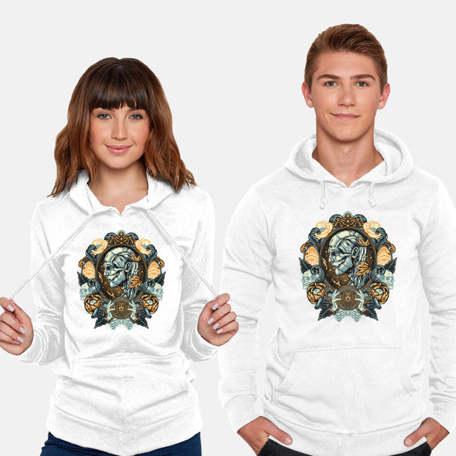 Portrait Of The Creature-Unisex-Pullover-Sweatshirt-glitchygorilla