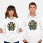 Portrait Of The Creature-Unisex-Pullover-Sweatshirt-glitchygorilla