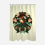 Portrait Of The Bride-None-Polyester-Shower Curtain-glitchygorilla