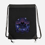 Fire And Ice Starry-None-Drawstring-Bag-Astrobot Invention