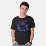 Fire And Ice Starry-Mens-Basic-Tee-Astrobot Invention