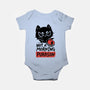 Not A Morning Purrson-Baby-Basic-Onesie-koalastudio