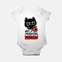 Not A Morning Purrson-Baby-Basic-Onesie-koalastudio