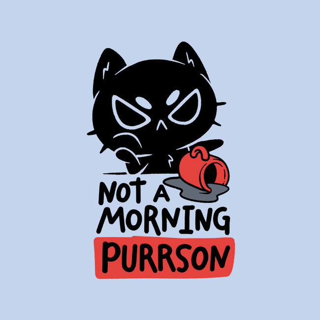 Not A Morning Purrson-None-Glossy-Sticker-koalastudio