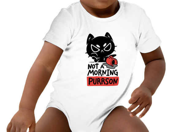 Not A Morning Purrson
